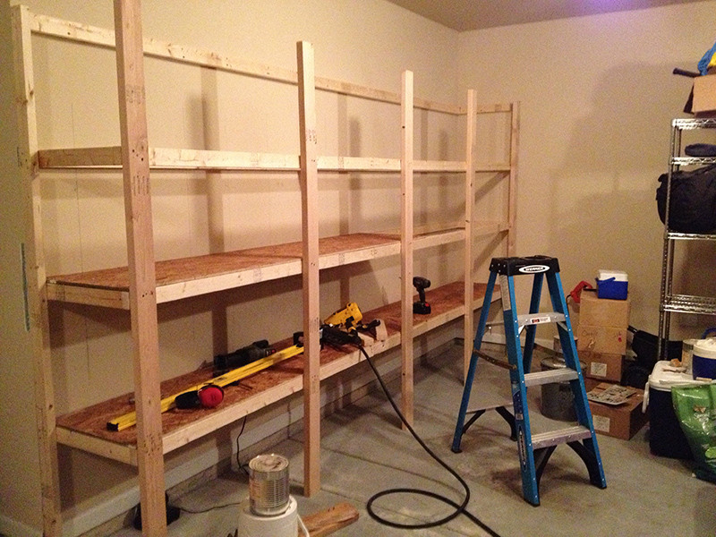 Best ideas about Wall Mounted Garage Shelving DIY
. Save or Pin How to Build Sturdy Garage Shelves Home Improvement Now.