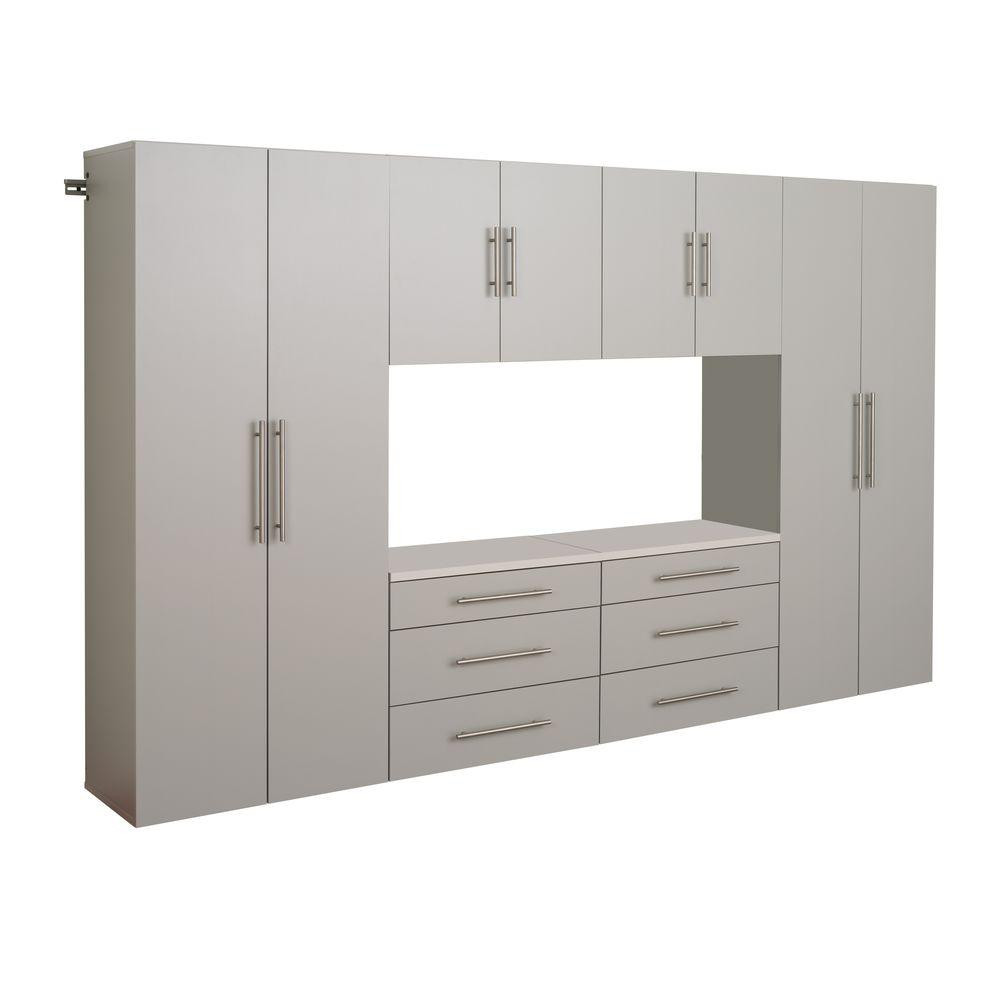 Best ideas about Wall Mounted Storage Cabinets
. Save or Pin Prepac HangUps 72 in H x 123 in W Light Gray Wall Now.