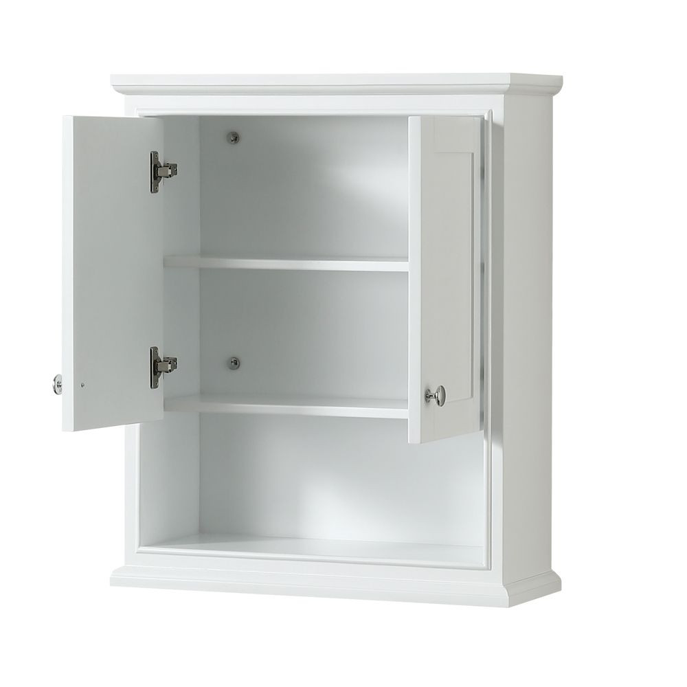 Best ideas about Wall Mounted Storage Cabinets
. Save or Pin Bathroom Wall Mounted Storage Cabinet White Now.