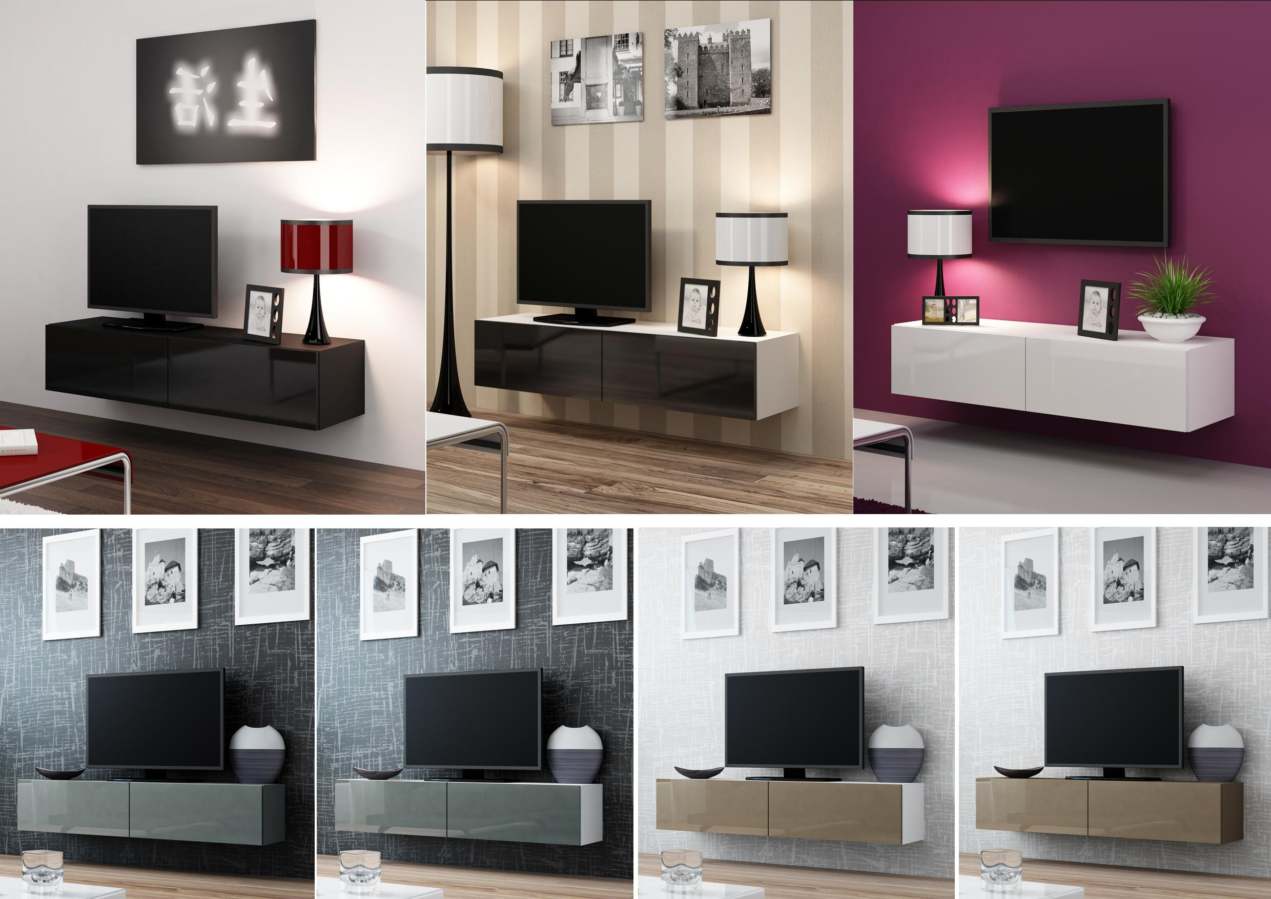 Best ideas about Wall Mounted Tv Cabinet
. Save or Pin High Gloss TV Cabinet Entertainment Unit Now.