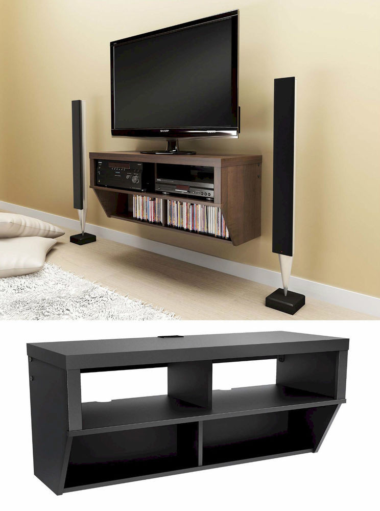 Best ideas about Wall Mounted Tv Stands With Shelves
. Save or Pin 42" Wall Mounted Entertainment Console LCD LED TV Stand w Now.