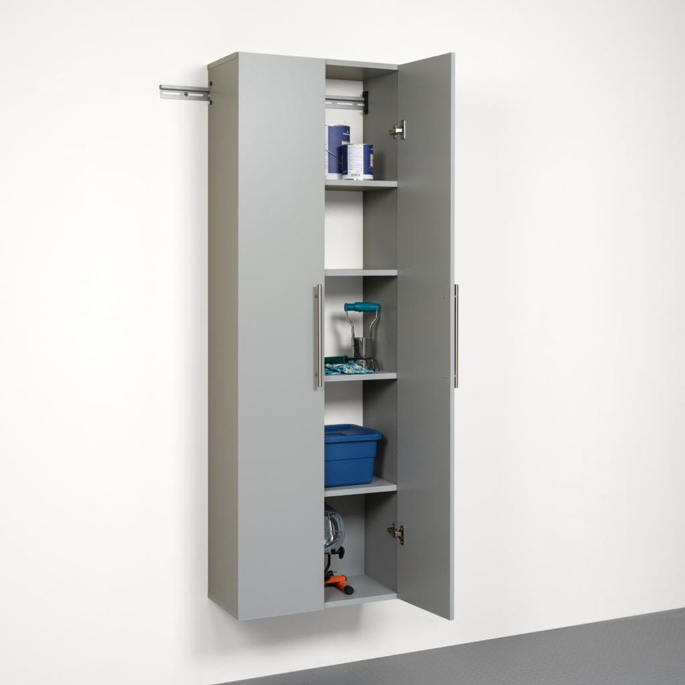 Best ideas about Wall Storage Cabinet
. Save or Pin wall mounted Storage Cabinet Garage Shelves Work Now.