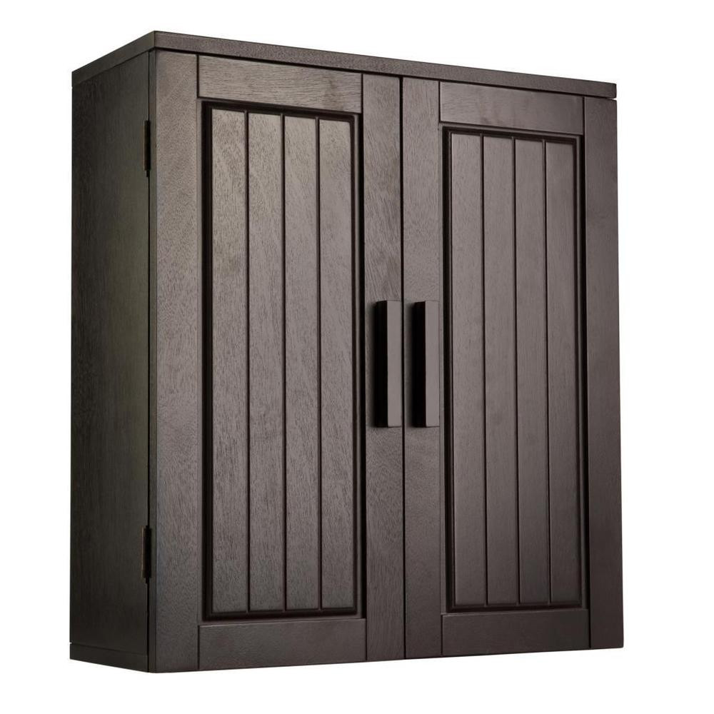 Best ideas about Wall Storage Cabinet
. Save or Pin Catalina Dark Espresso Bathroom Wall Mounted Cabinet Now.