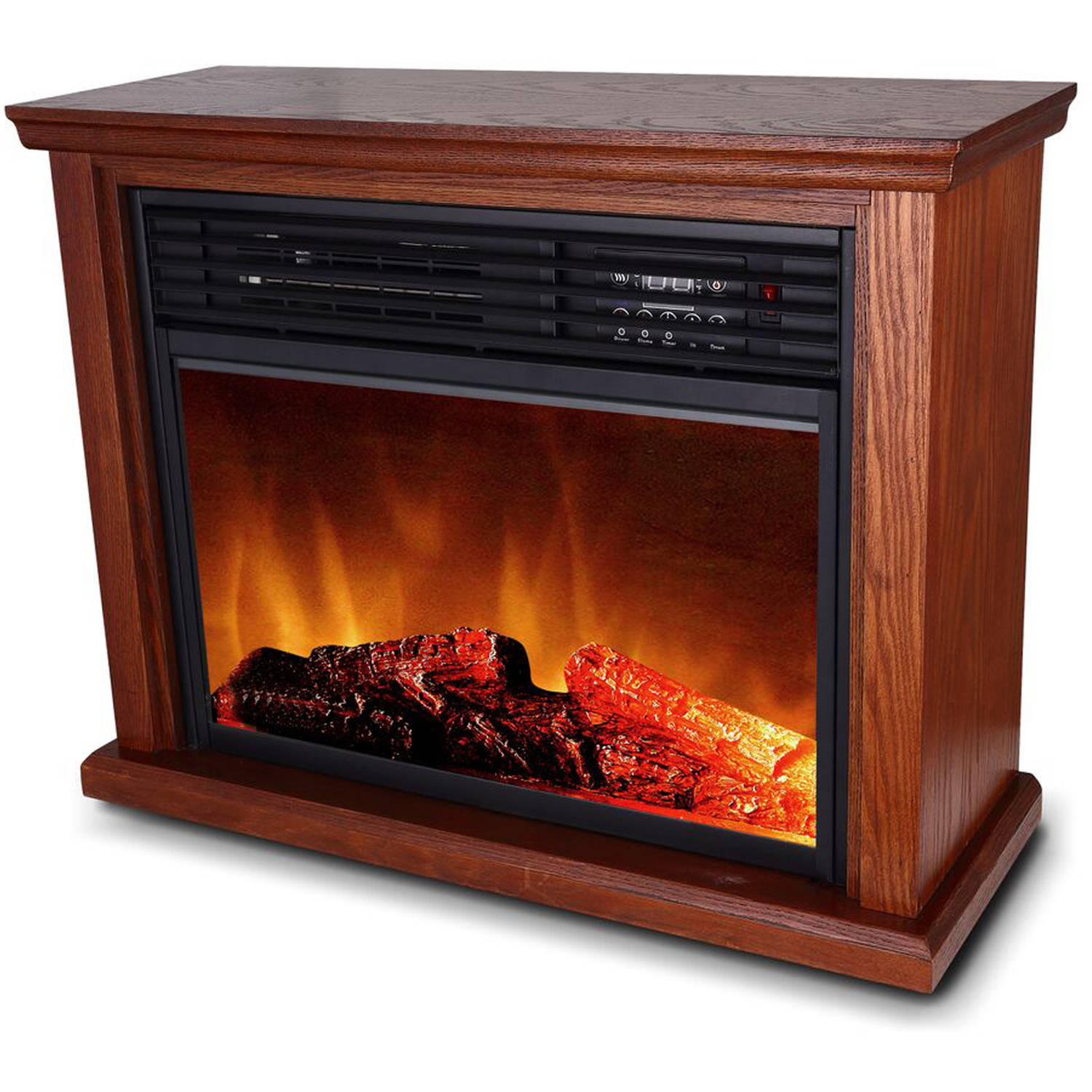 Best ideas about Walmart Electric Fireplace
. Save or Pin Room Infrared Quartz Electric Fireplace Heater Honey Now.