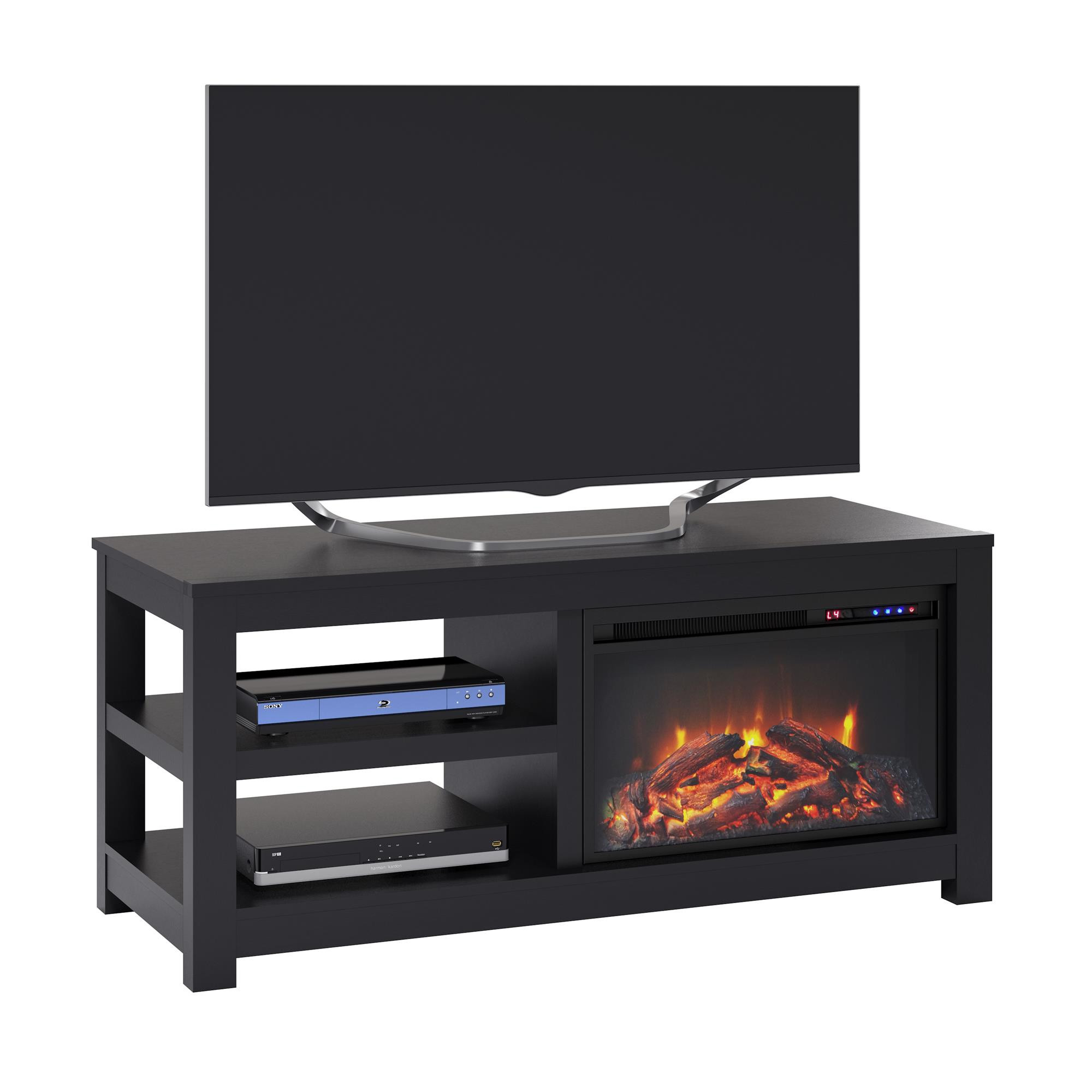 Best ideas about Walmart Electric Fireplace Tv Stand
. Save or Pin Ameriwood Home Glyndon Electric Fireplace TV Stand for TVs Now.