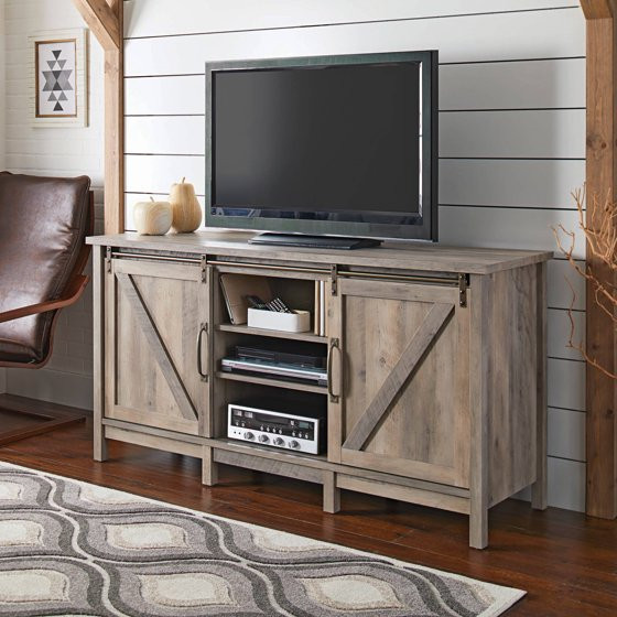 Best ideas about Walmart Furniture Tv Stand
. Save or Pin Better Homes and Gardens Modern Farmhouse TV Stand for TVs Now.