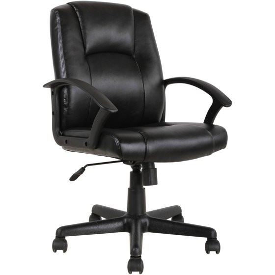 Best ideas about Walmart Office Chair
. Save or Pin Mainstays Mid Back Leather fice Chair Black Walmart Now.