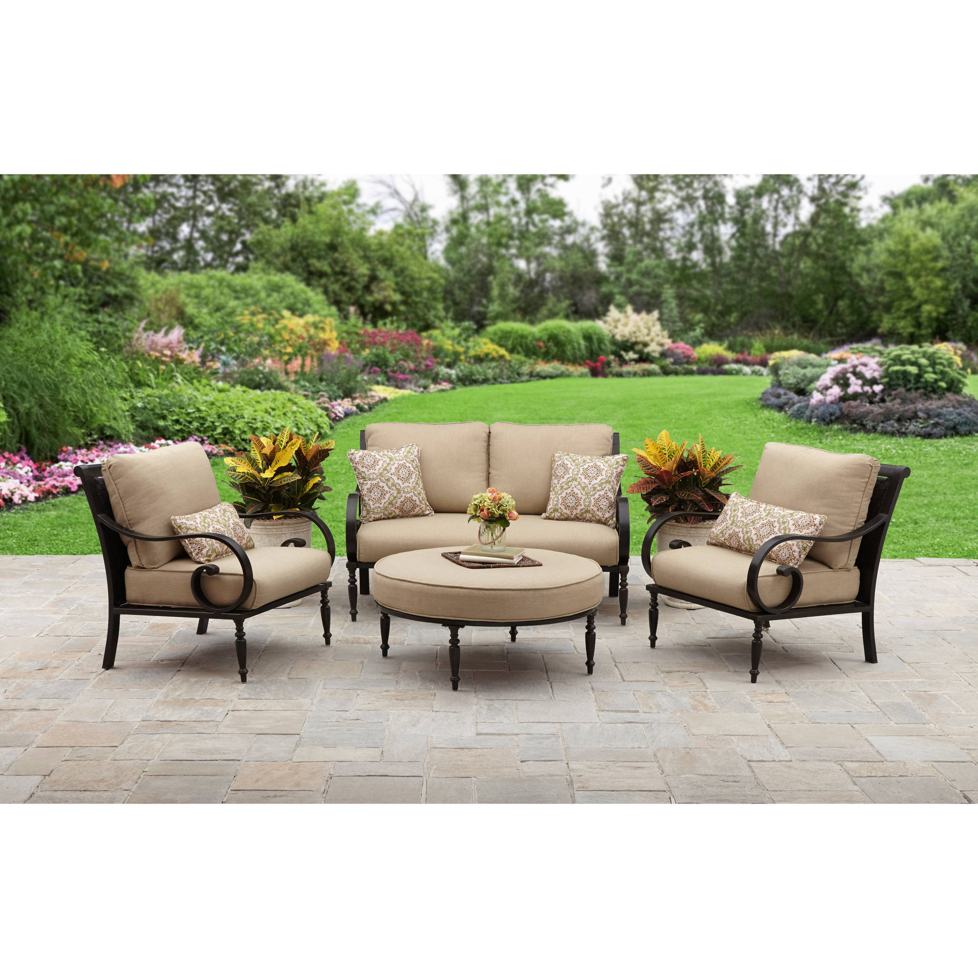 Best ideas about Walmart Outdoor Patio Furniture
. Save or Pin Walmart Patio Cushions Better Homes Gardens Garden Now.