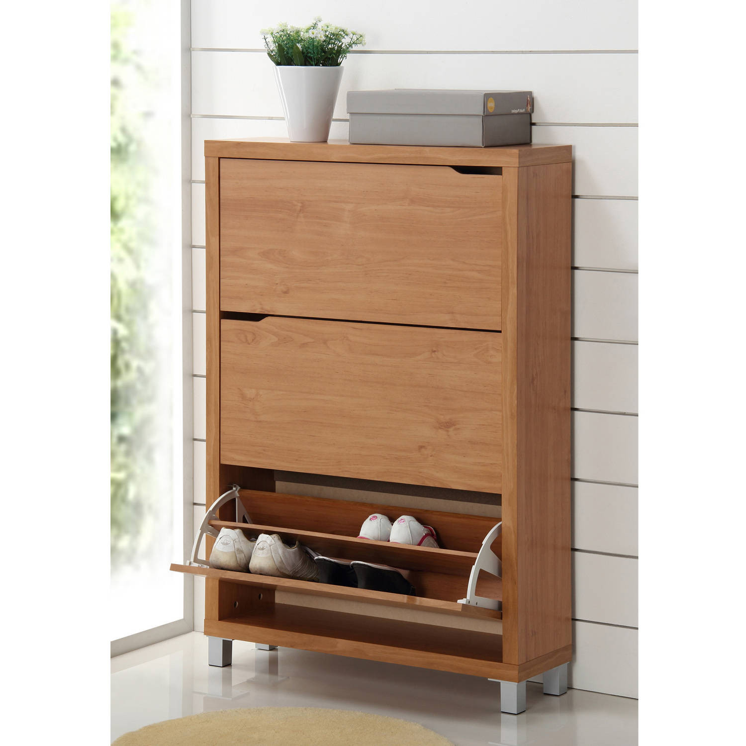 Best ideas about Walmart Storage Cabinet
. Save or Pin Baxton Studio Wood Shoe Cabinet Walmart Now.