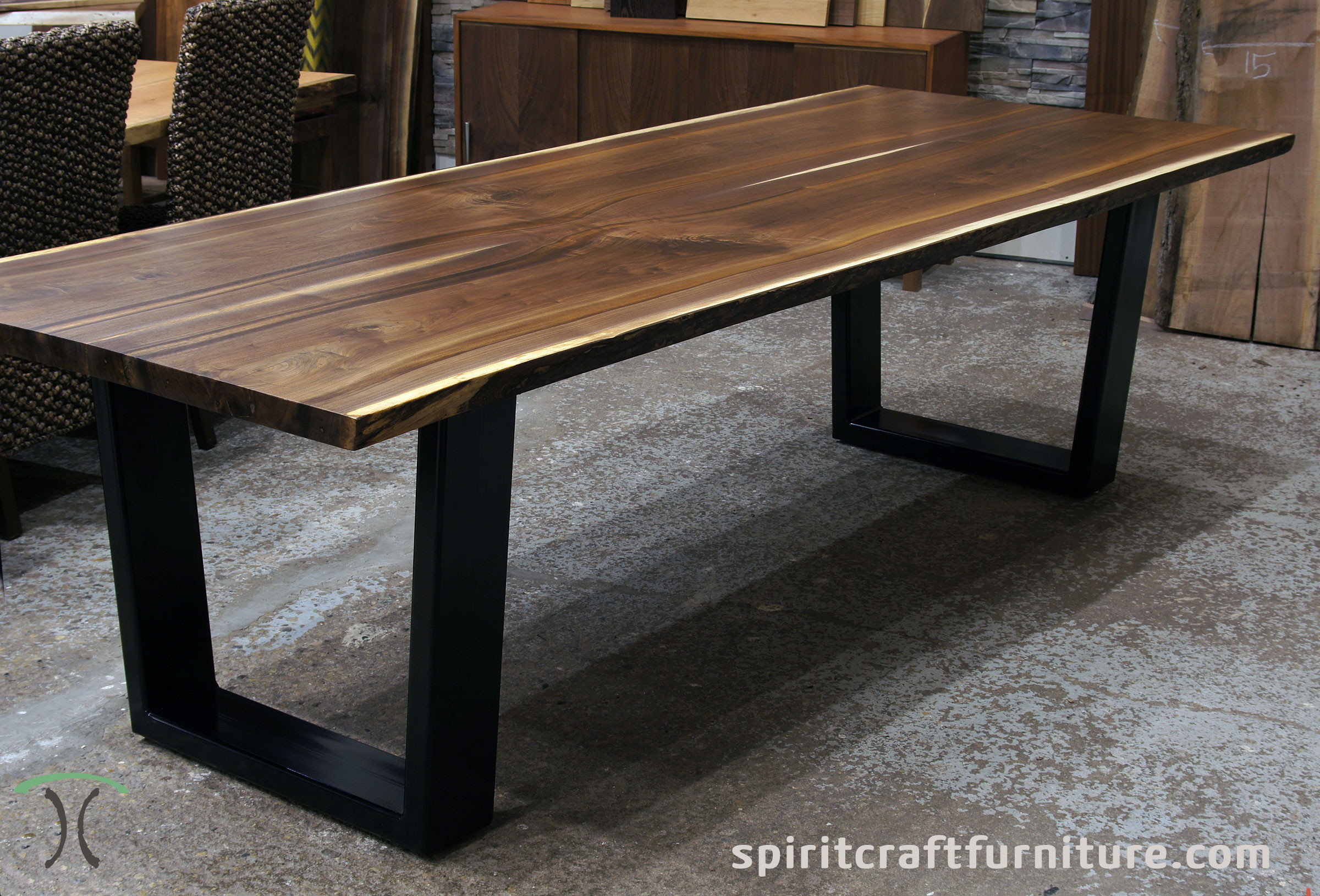 Best ideas about Walnut Dining Table
. Save or Pin Live edge slab dining tables Walnut slabs and tops Now.