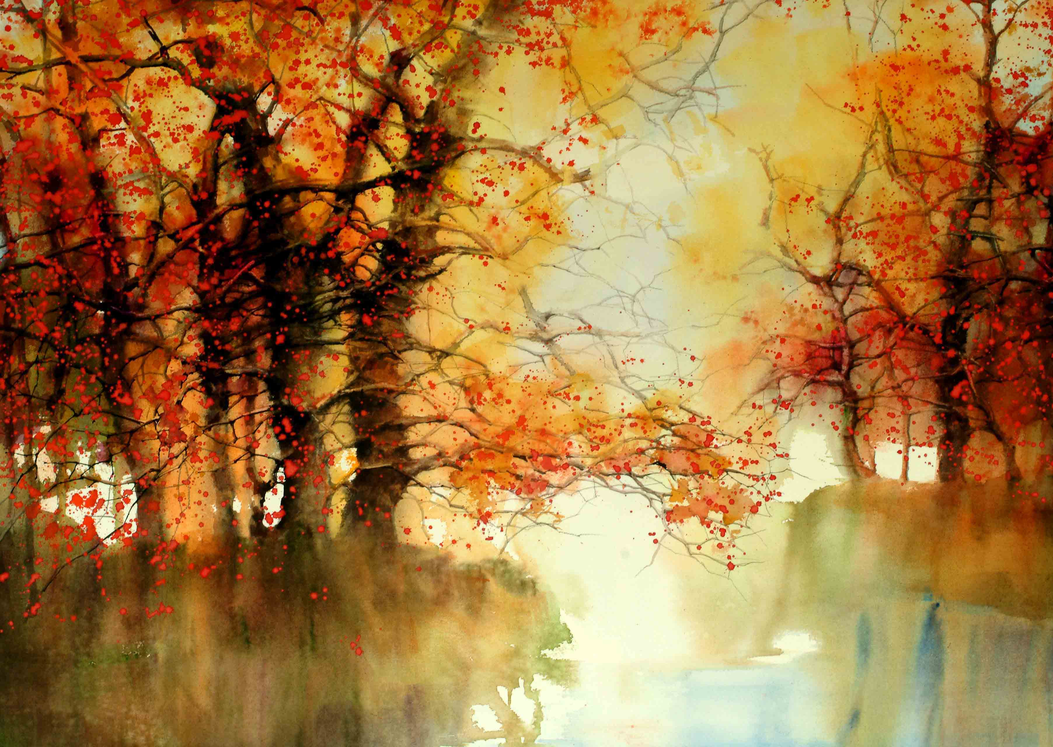 Best ideas about Watercolor Paintings Landscape
. Save or Pin Art Spotting Wondrous Watercolor Landscapes by Z L Feng Now.