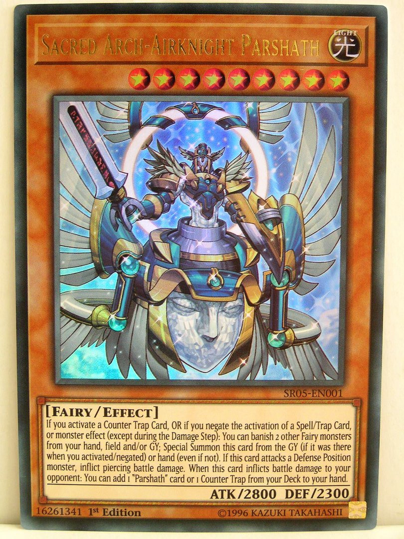 Best ideas about Wave Of Light Structure Deck
. Save or Pin Yugioh 001 Sacred Arch Airknight Parshath SR05 Wave Now.