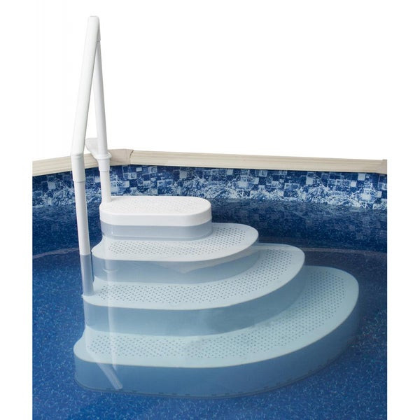 Best ideas about Wedding Cake Above Ground Pool Steps
. Save or Pin Blue Wave Wedding Cake ground Pool Step Overstock Now.