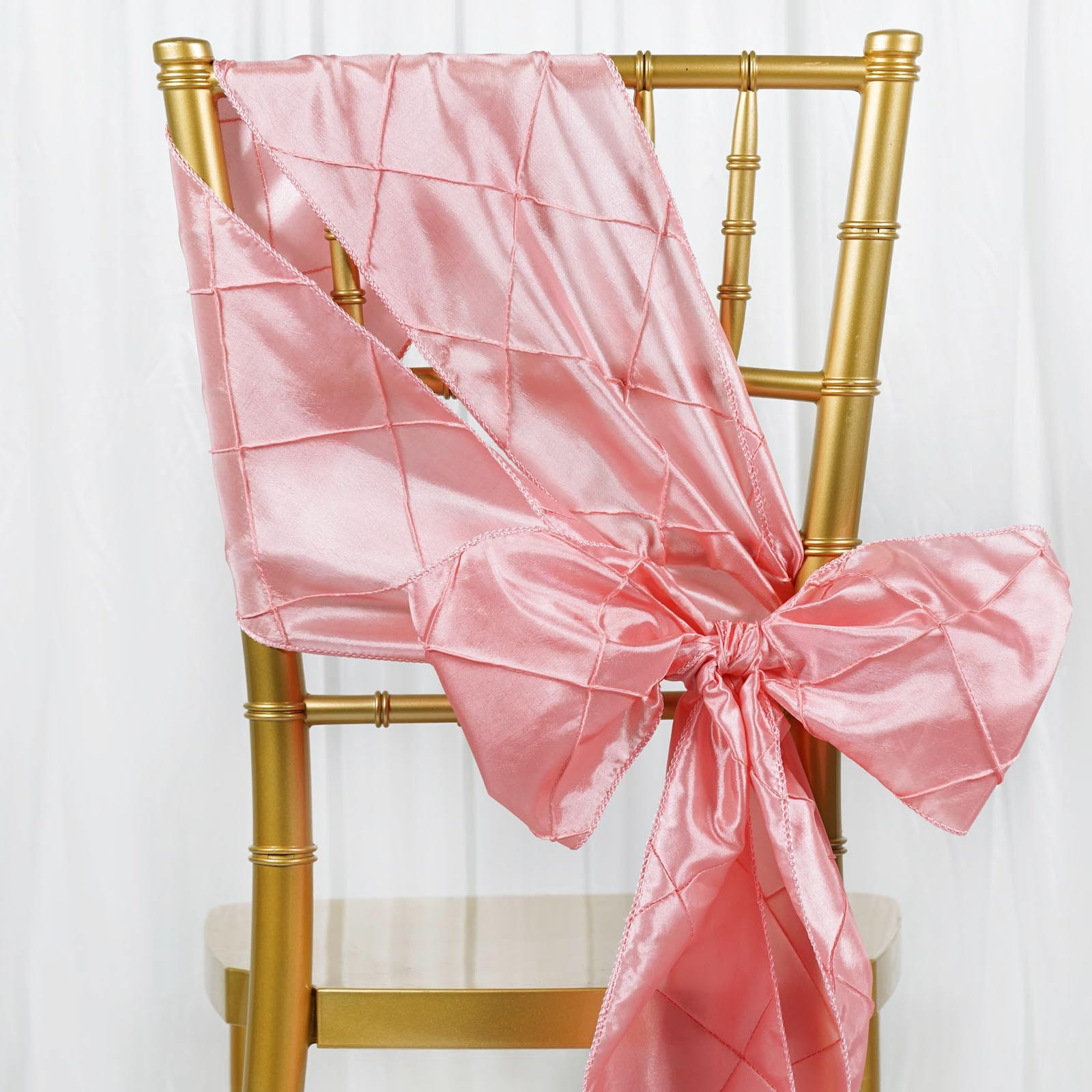 Best ideas about Wedding Chair Sashes
. Save or Pin 10 Pintuck CHAIR SASHES Bows Ties for Wedding PARTY Now.