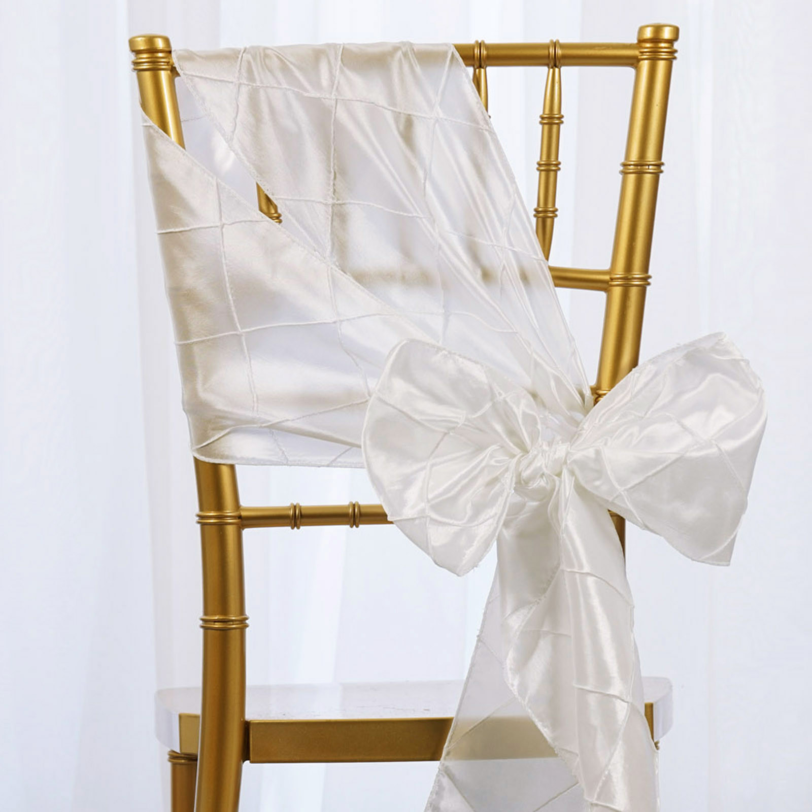 Best ideas about Wedding Chair Sashes
. Save or Pin 10 Pintuck CHAIR SASHES Bows Ties for Wedding PARTY Now.