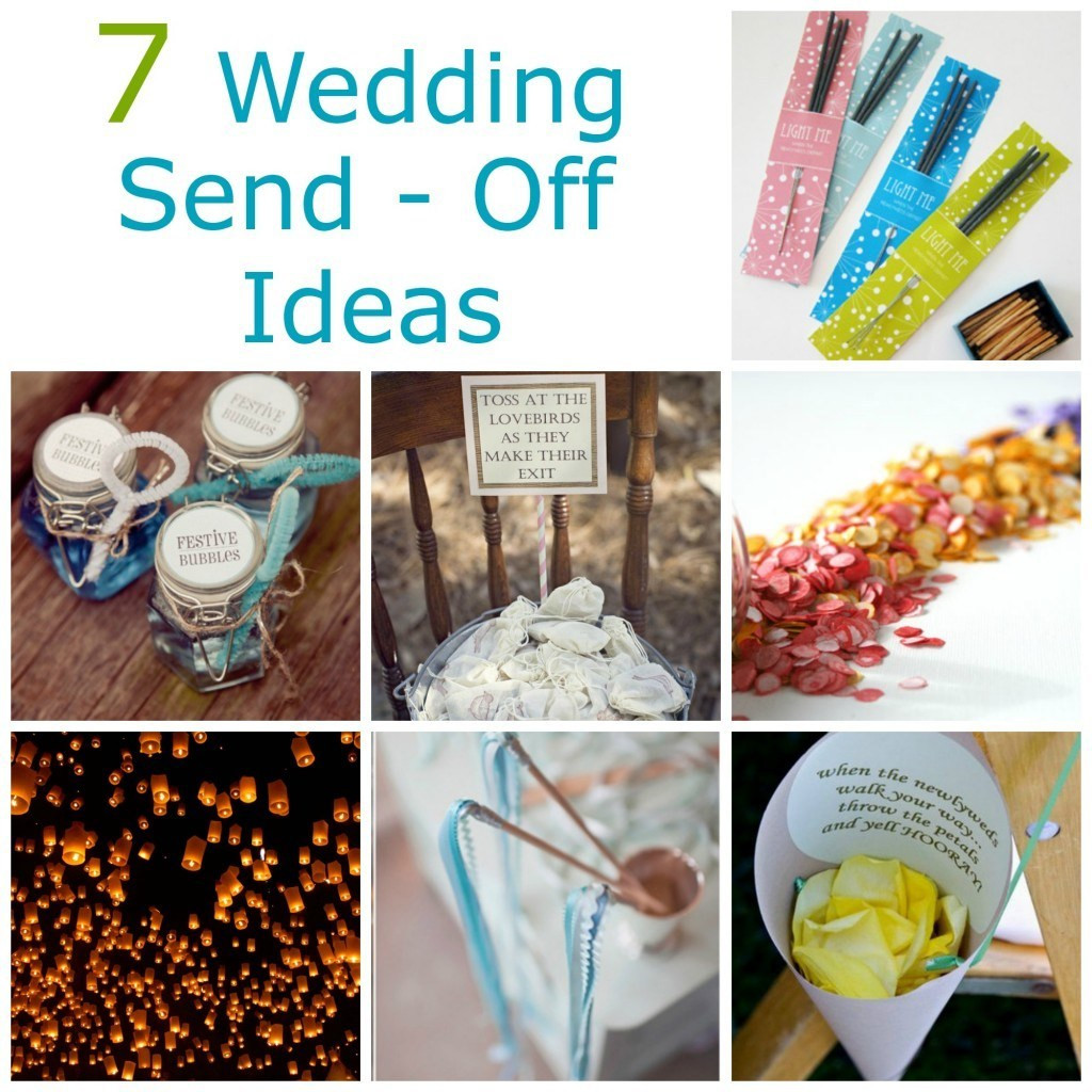 Best ideas about Wedding Craft Idea
. Save or Pin 7 Wedding Send f Ideas – DIY Weddings Now.