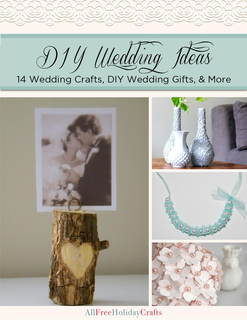 Best ideas about Wedding Crafts Ideas
. Save or Pin "DIY Wedding Ideas 14 Wedding Crafts DIY Wedding Gifts Now.