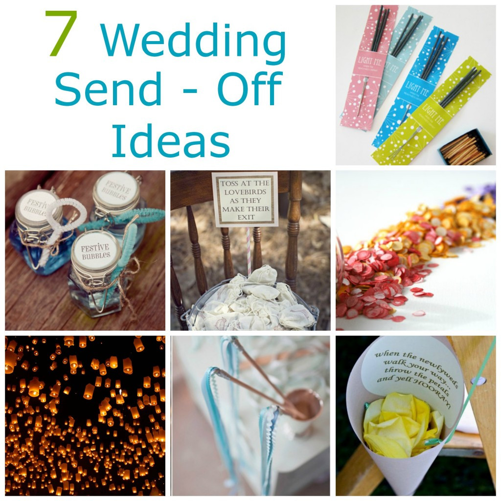 Best ideas about Wedding Crafts Ideas
. Save or Pin 7 Wedding Send f Ideas – DIY Weddings Now.