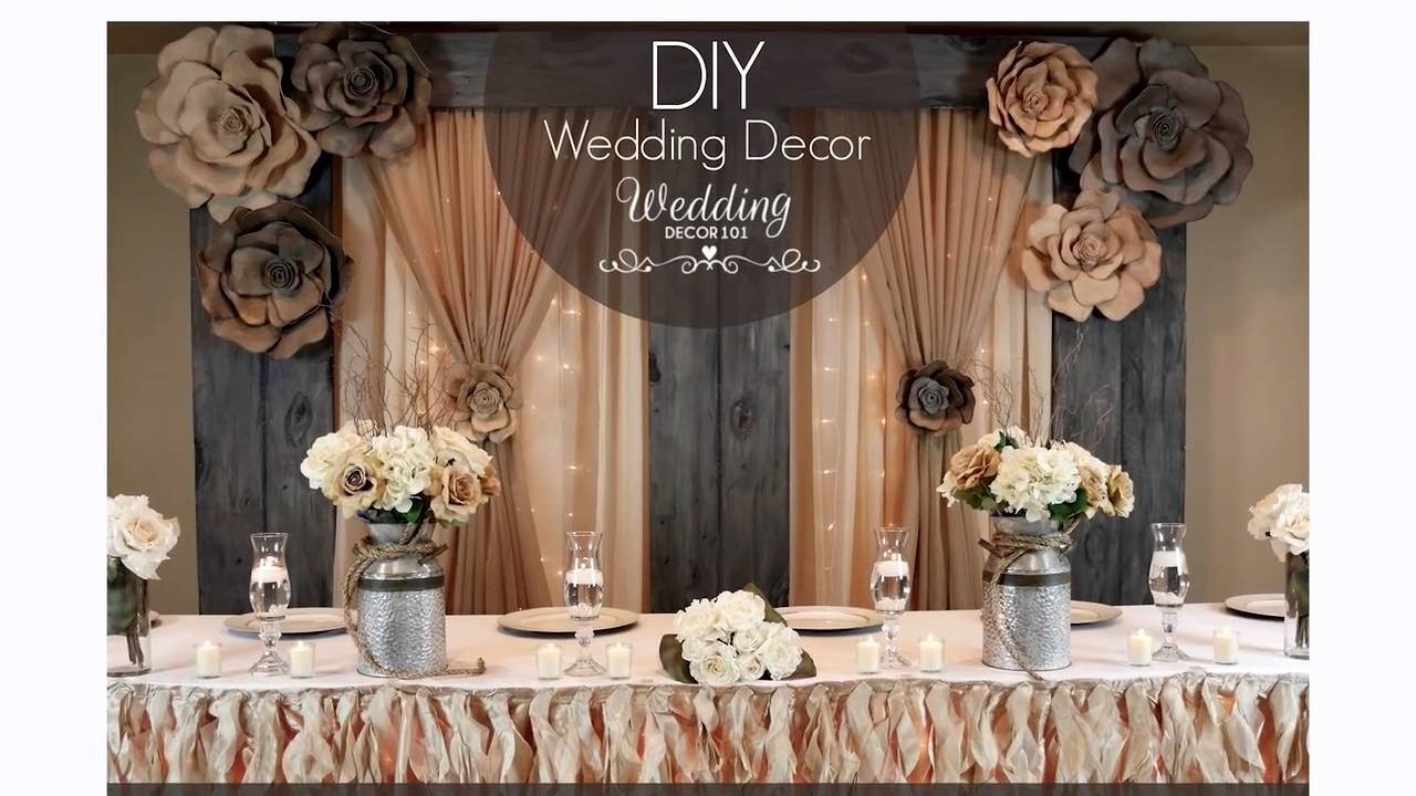 Best ideas about Wedding DIY Decor
. Save or Pin Wedding Decor 101 SIGN UP for a week of FREE DIY Tips Now.