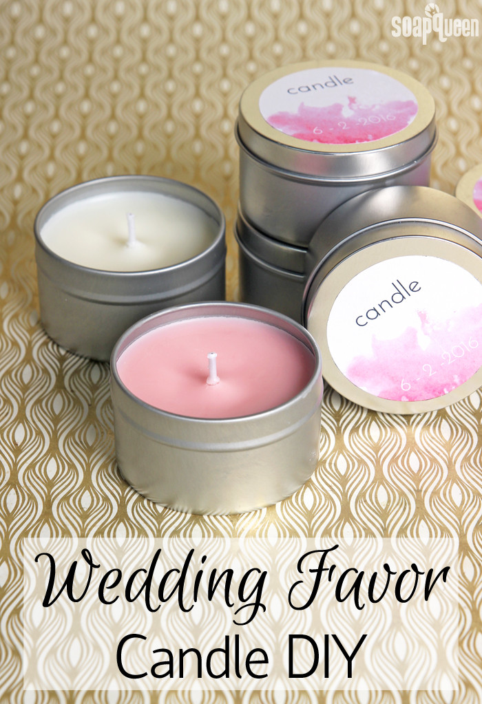 Best ideas about Wedding Favors DIY
. Save or Pin DIY Wedding Favor Candles Soap Queen Now.