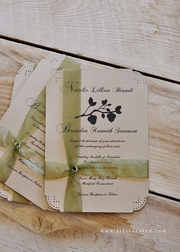 Best ideas about Wedding Invitation DIY
. Save or Pin Craftaholics Anonymous Now.