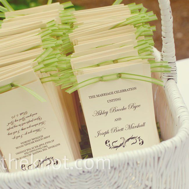 Best ideas about Wedding Programs DIY
. Save or Pin DIY Wedding Programs Now.