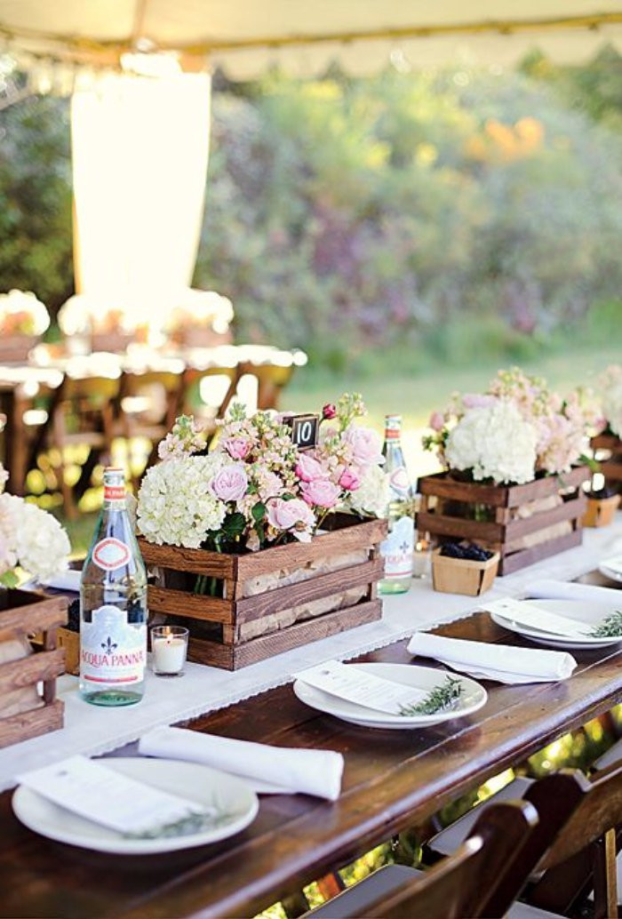 Best ideas about Wedding Reception Table Ideas
. Save or Pin 20 Great Ideas To Use Wooden Crates At Rustic Weddings Now.