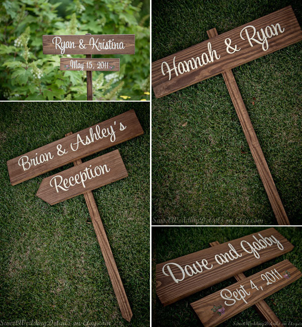 Best ideas about Wedding Signage DIY
. Save or Pin A DIY Bride Hand Painted Wedding Signs Now.