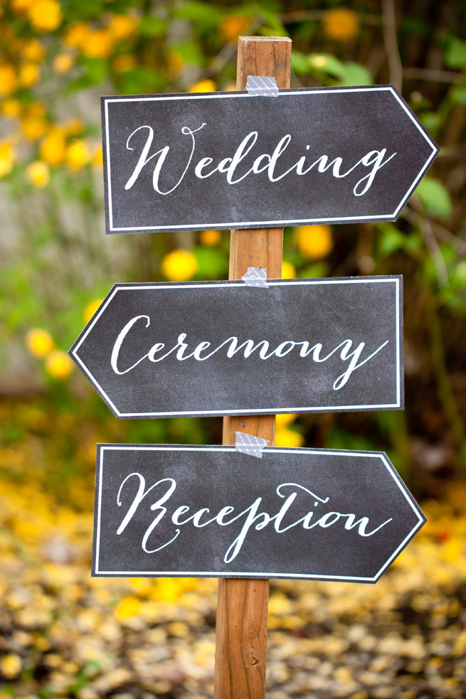 Best ideas about Wedding Signage DIY
. Save or Pin DIY Wedding Printables Evermine Blog Now.