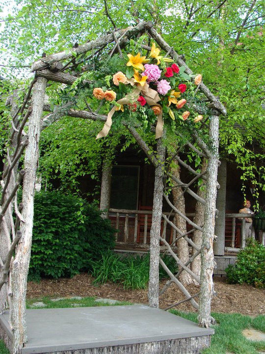 Best ideas about Wedding Trellis DIY
. Save or Pin Guest Project — Throw a Rustic Wedding & make a DIY Tree Now.