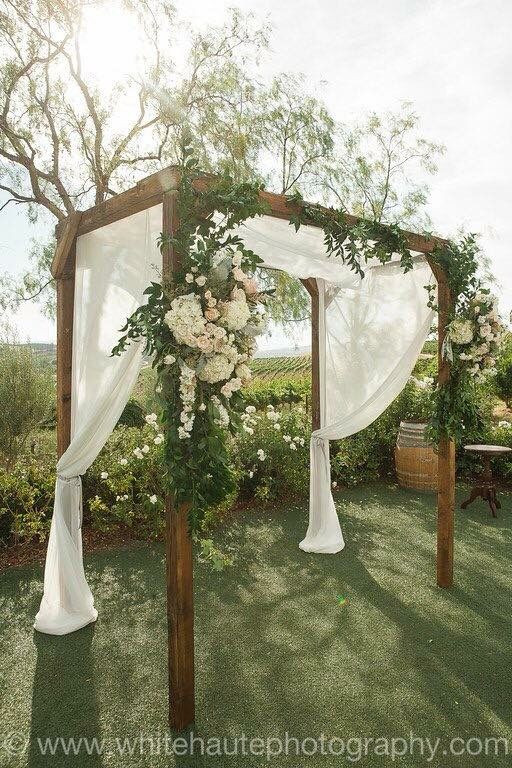 Best ideas about Wedding Trellis DIY
. Save or Pin Falkner winery rustic wedding arch … Now.