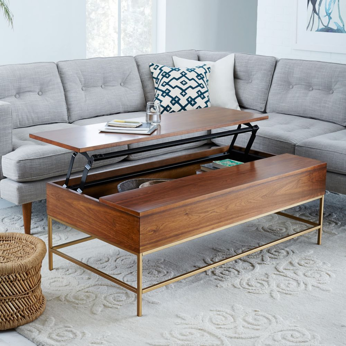 Best ideas about West Elm Coffee Table
. Save or Pin 8 Best Coffee Tables For Small Spaces Now.