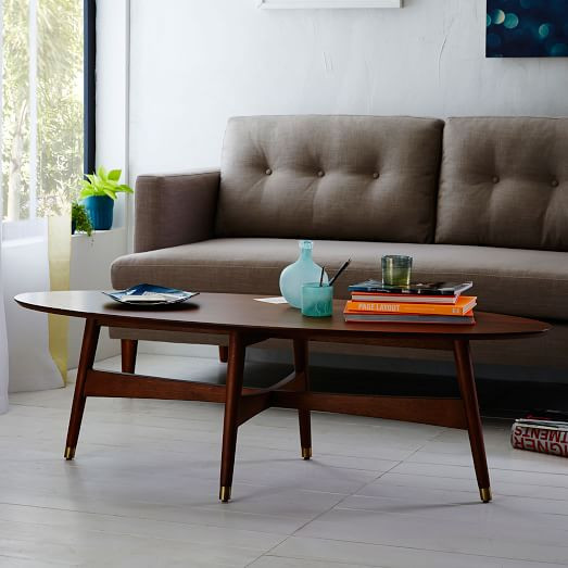 Best ideas about West Elm Coffee Table
. Save or Pin Reeve Mid Century Oval Coffee Table Pecan Now.