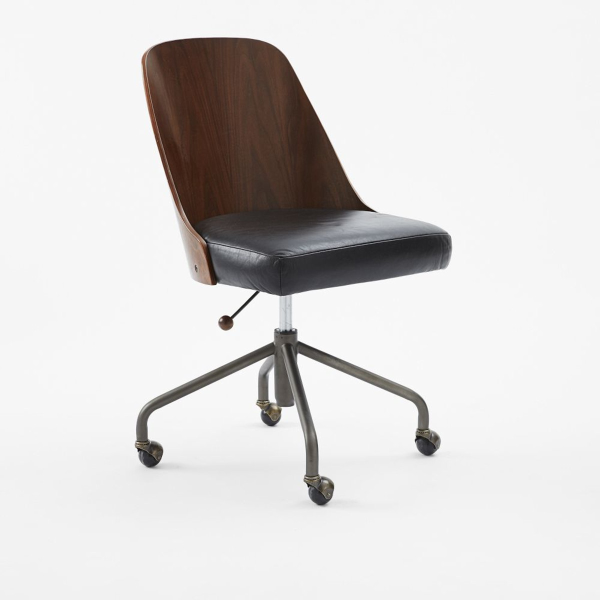 Best ideas about West Elm Office Chair
. Save or Pin Bentwood Leather fice Chair Now.