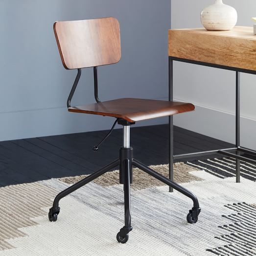 Best ideas about West Elm Office Chair
. Save or Pin Adjustable Industrial fice Chair Now.