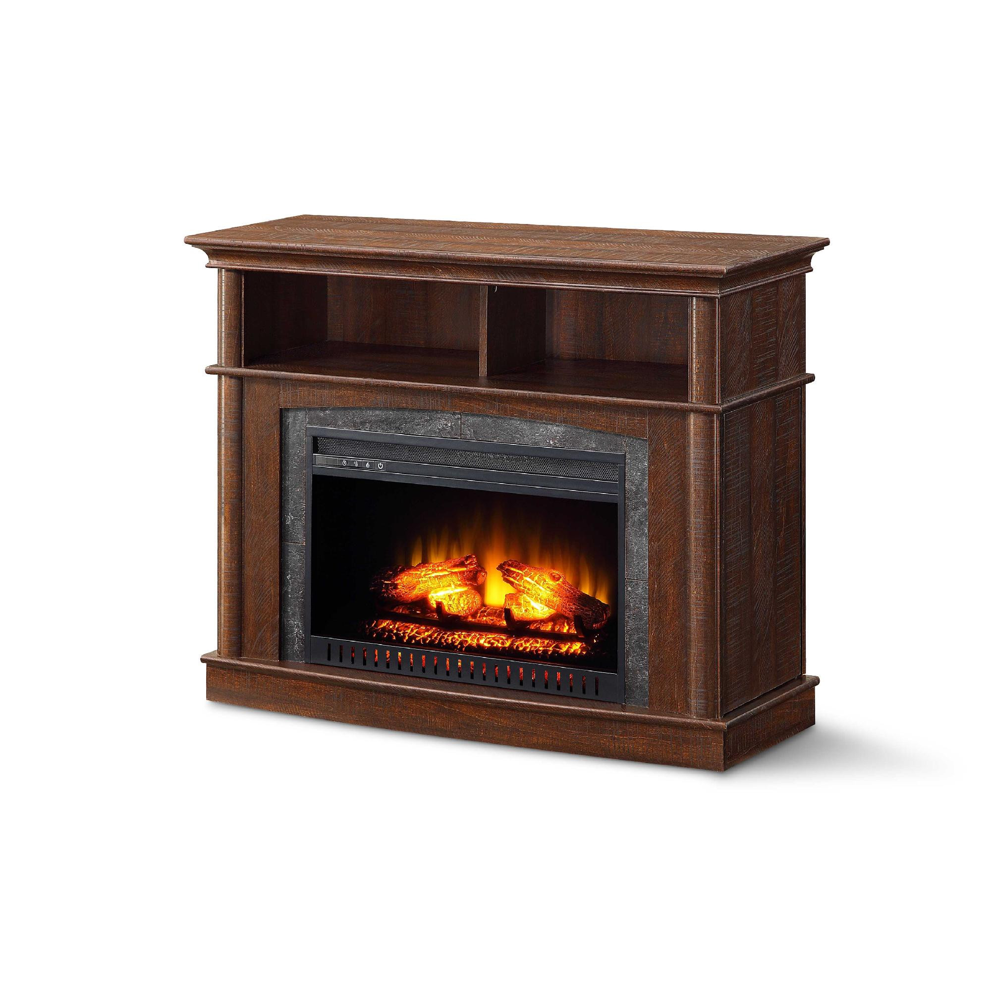 Best ideas about Whalen Media Fireplace
. Save or Pin Whalen Media Fireplace Console for TV s up to 45" Rustic Now.
