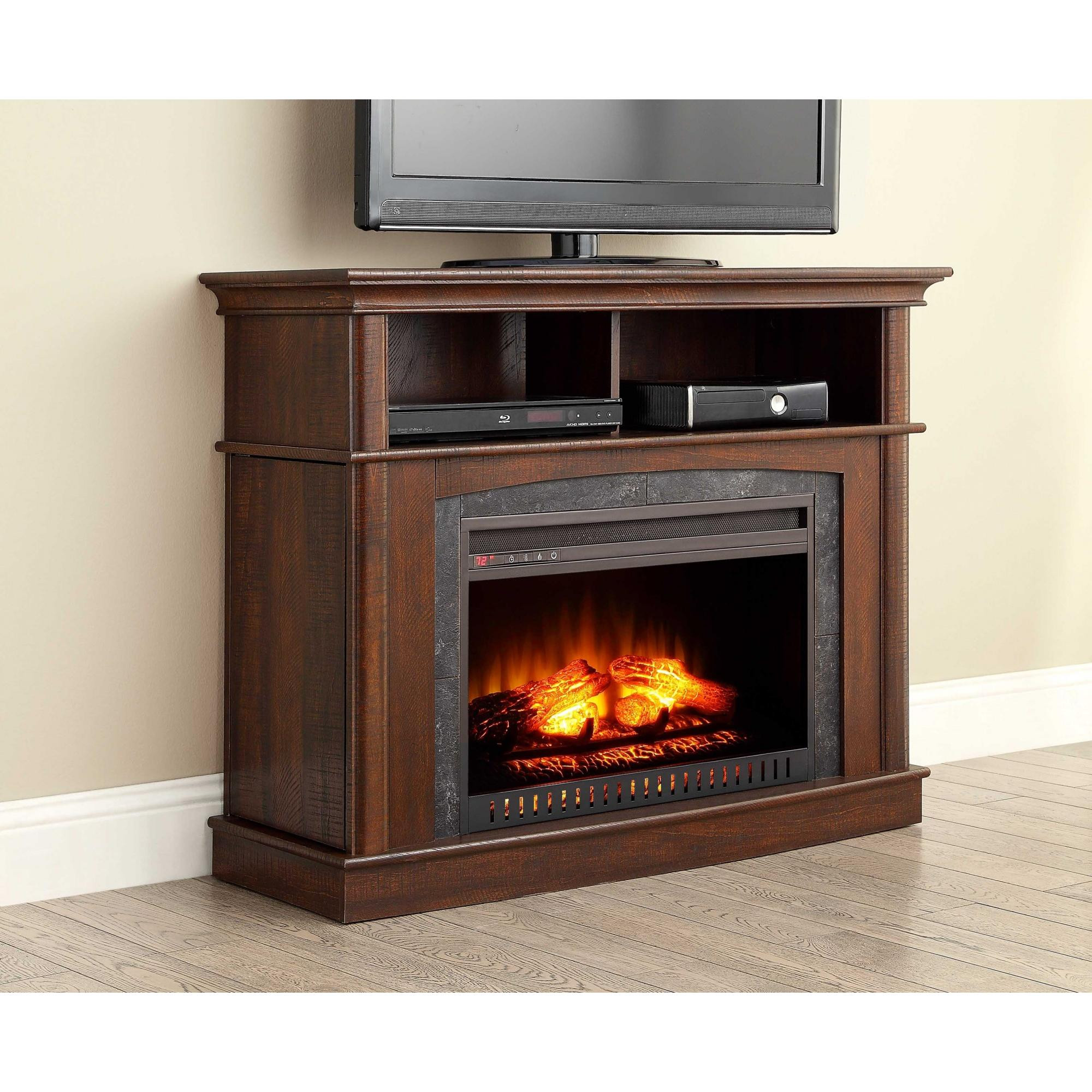 Best ideas about Whalen Media Fireplace
. Save or Pin Whalen Media Fireplace Console for TV s up to 45" Rustic Now.