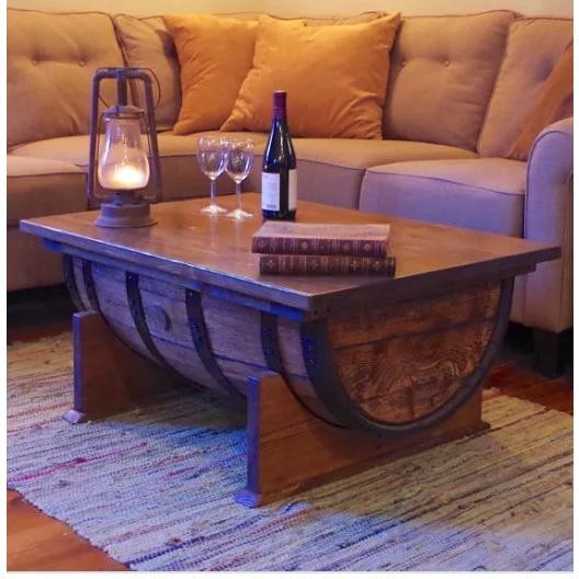 Best ideas about Whiskey Barrel Coffee Table
. Save or Pin Whiskey Barrel Coffee Table River Drive Free Shipping Now.