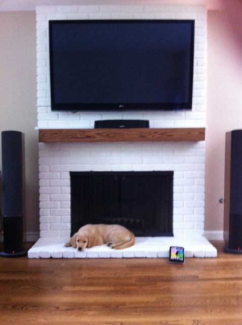 Best ideas about White Brick Fireplace
. Save or Pin White Brick Fireplace Traditional san francisco Now.