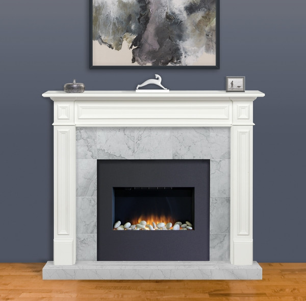 Best ideas about White Fireplace Mantel
. Save or Pin Pearl Mantels The Mike 48" White Fireplace Mantel Now.