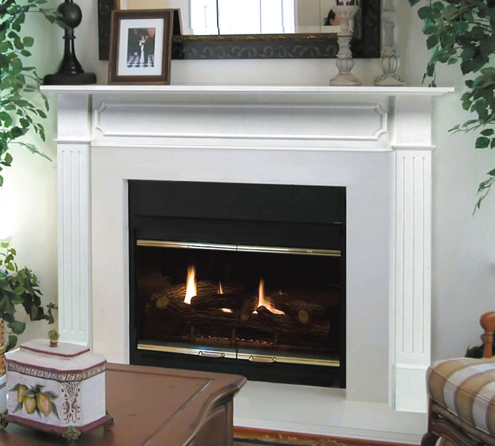 Best ideas about White Fireplace Mantel
. Save or Pin Pearl Mantel classic 48" Berkley white traditional Now.