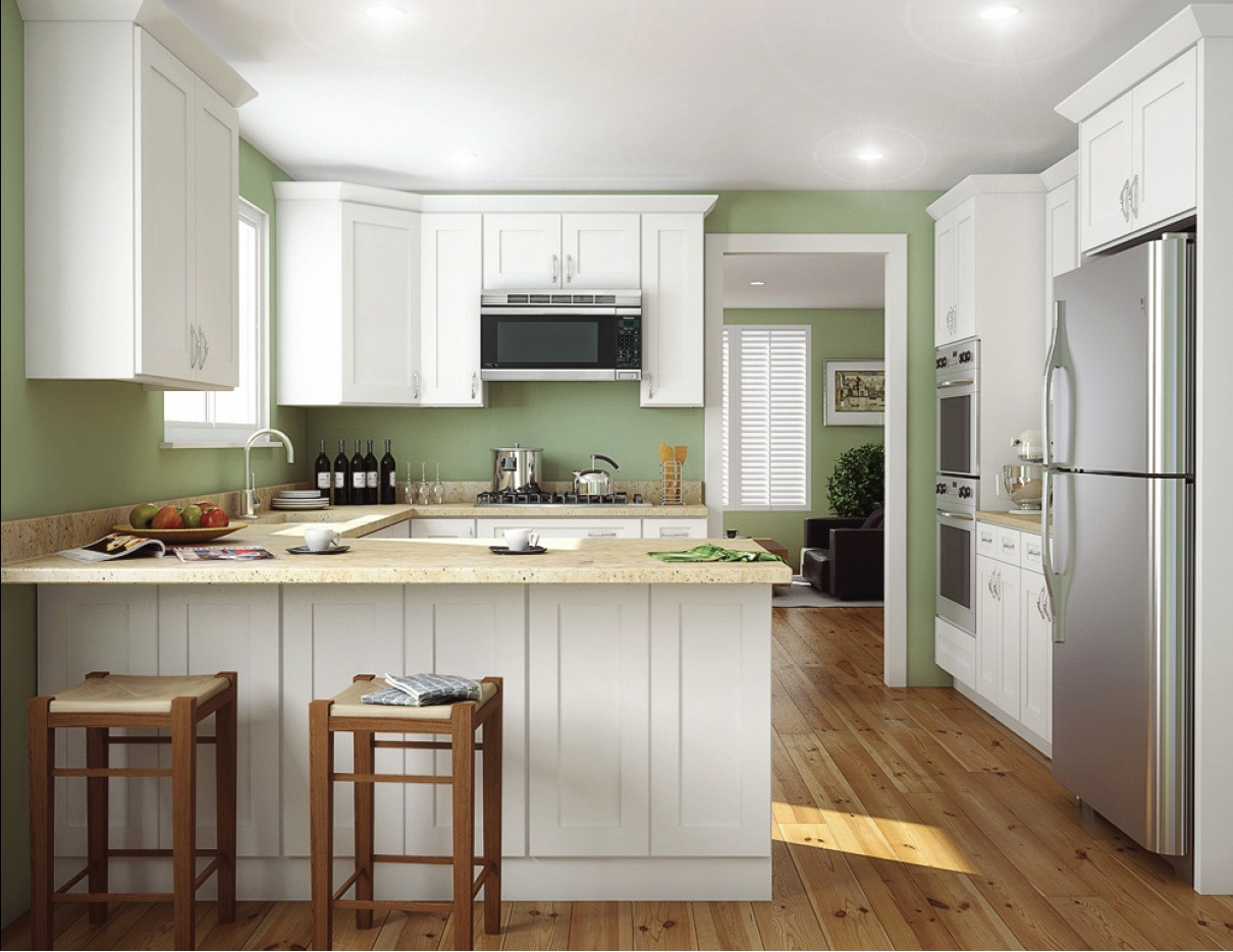 Best ideas about White Kitchen Cabinets
. Save or Pin Aspen White Shaker Ready To Assemble Kitchen Cabinets Now.