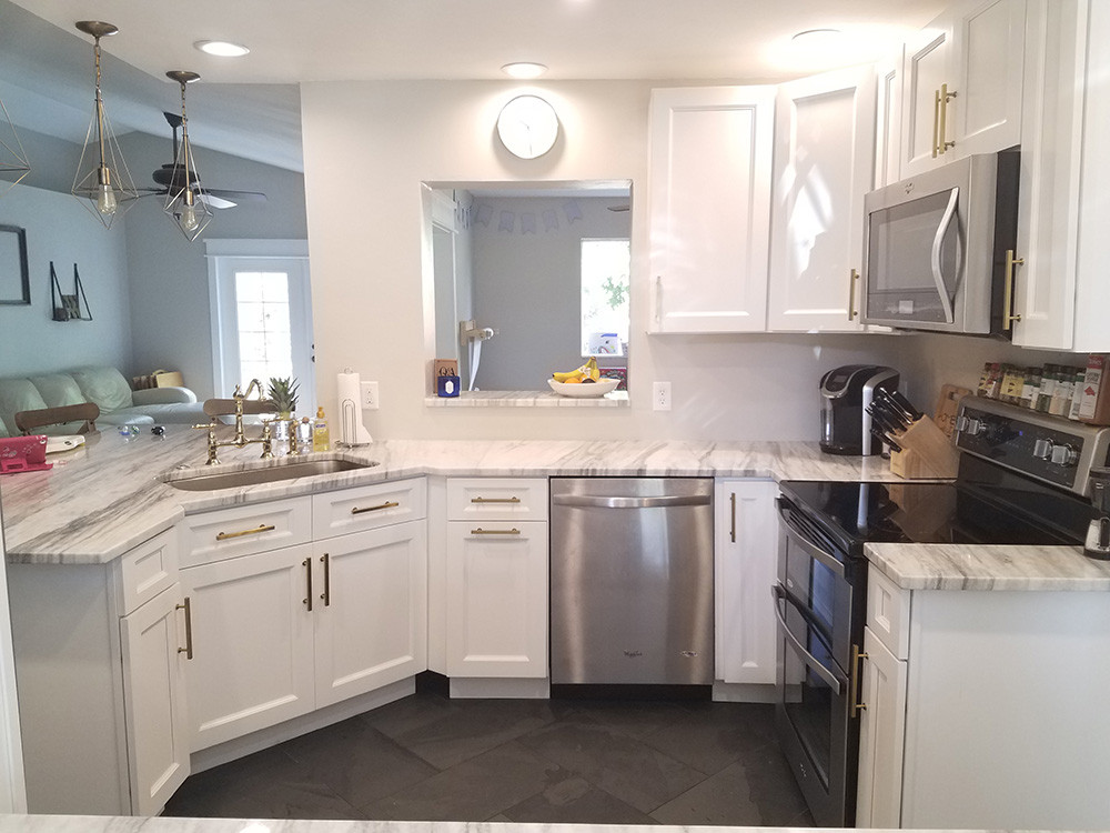 Best ideas about White Kitchen Cabinets
. Save or Pin Buy Thompson White Kitchen Cabinets line Now.