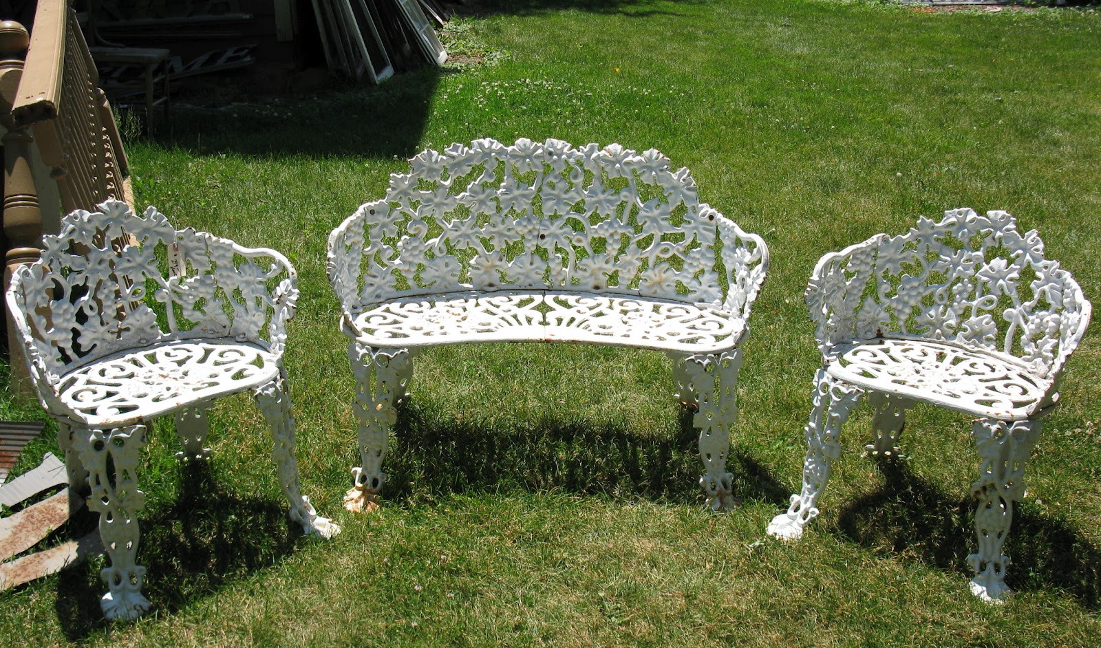 Best ideas about White Patio Furniture
. Save or Pin sisters garden Tuesday Treasures Now.