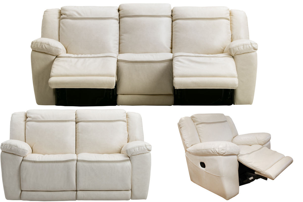Best ideas about White Recliner Sofa
. Save or Pin Isabel Leather Reclining Sofa Loveseat Glider Recliner Now.
