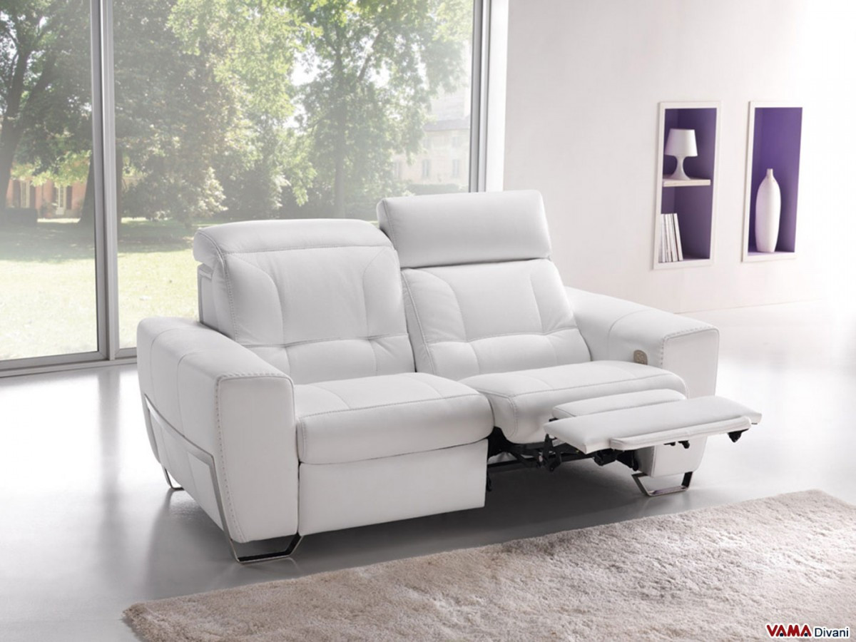 Best ideas about White Recliner Sofa
. Save or Pin White Leather Sofa Recliner Reclining Sofa With Italian Now.
