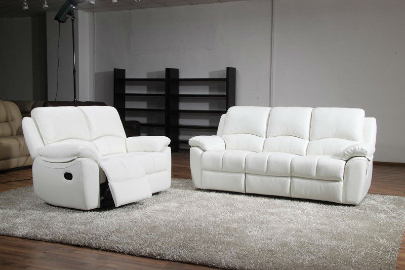 Best ideas about White Recliner Sofa
. Save or Pin Amusing Leather Furniture Sam S Club White Reclining Now.