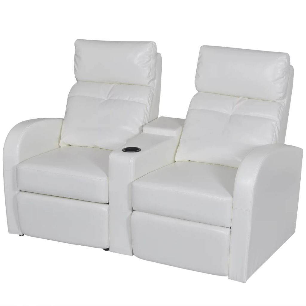 Best ideas about White Recliner Sofa
. Save or Pin Artificial Leather Home Cinema Recliner Reclining Sofa 2 Now.