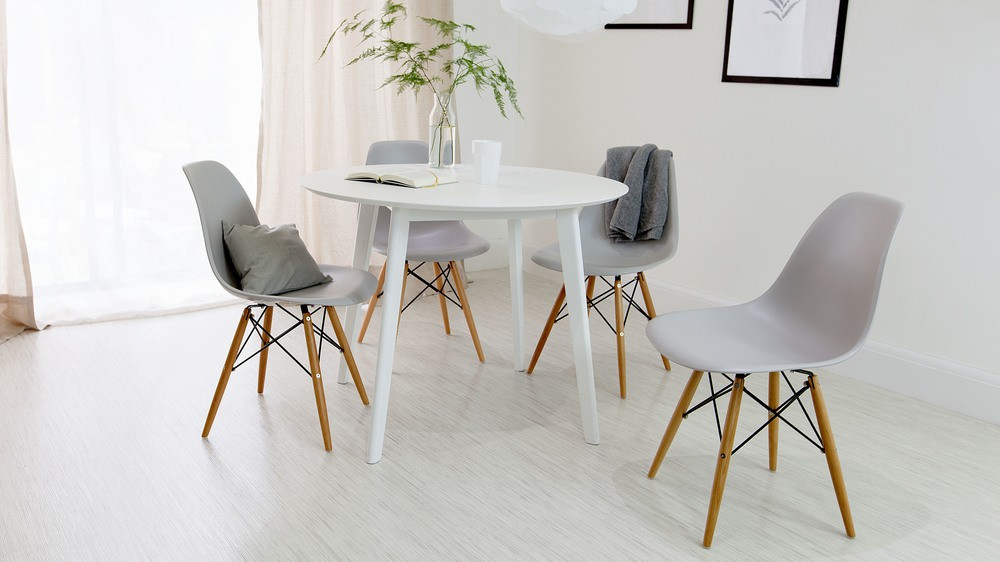 Best ideas about White Round Dining Table
. Save or Pin Round White 4 Seater Dining Table Matt Finish Now.