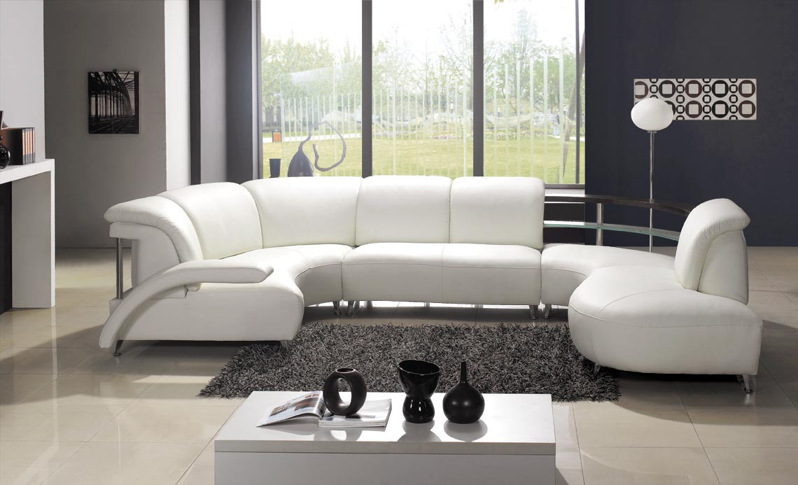 Best ideas about White Sectional Sofa
. Save or Pin Modern White Leather Sectional Sofa Now.